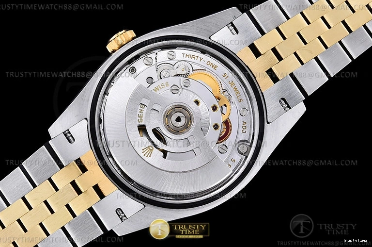 0109 Affordable RDJ0453 – DJ 36mm Jub Flt 904L YG SS Grey Rm VSF VS 777